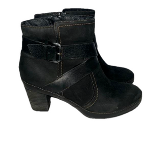 Clarks Leather Ankle Boots